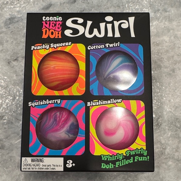 NeeDoh Other - Swirl Stress Balls - Multicolor